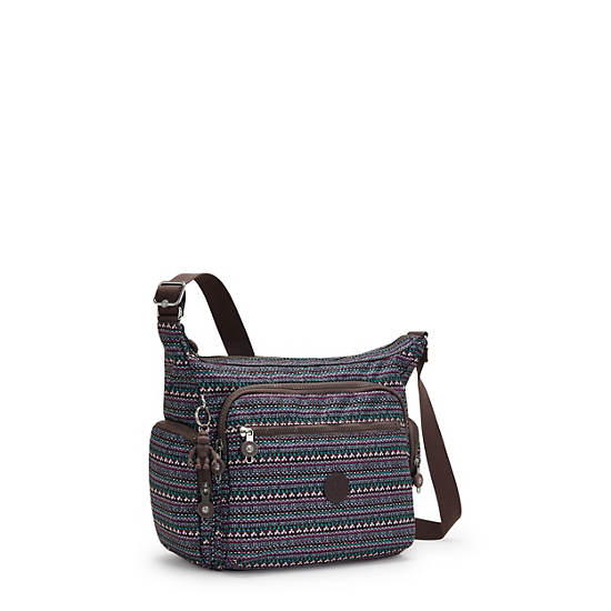 Sacs Crossbody Kipling Gabbie Printed Taupe | FR 2053NW